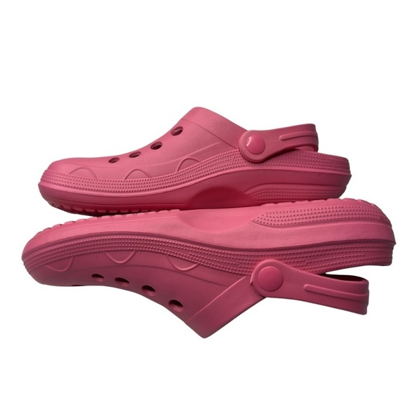 Pink‎ Clog Sandals Women’s Size M(7/) - Picture 7 of 9